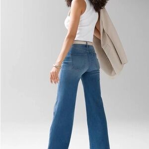 White House Black Market Everyday Soft Wide Leg Jeans